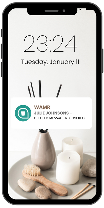 WAMR - Recover Deleted Messages